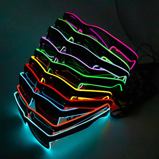 LED Light-Up Party Glasses