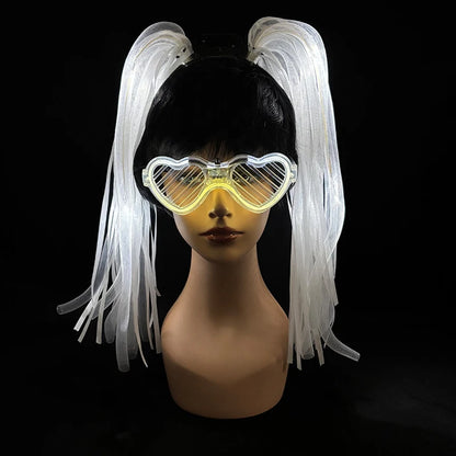 LED Flashing Party Headband Noodle Bachelorette Rave Costume