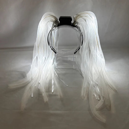 LED Flashing Party Headband Noodle Bachelorette Rave Costume